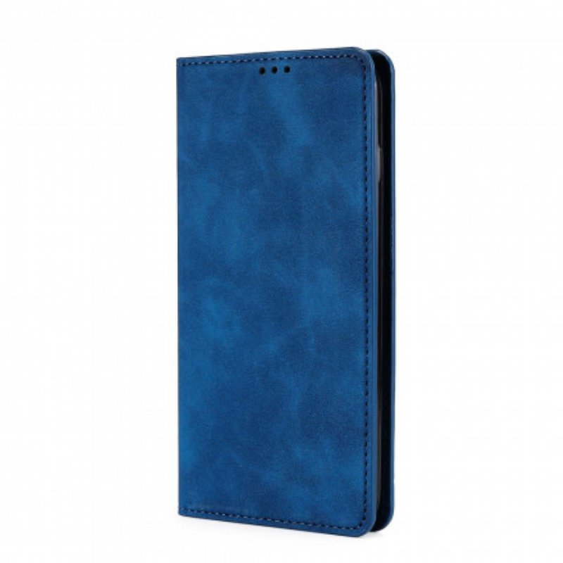Etui Na Telefon do Samsung Galaxy S21 Plus 5G Etui Folio Dotyk Skóry